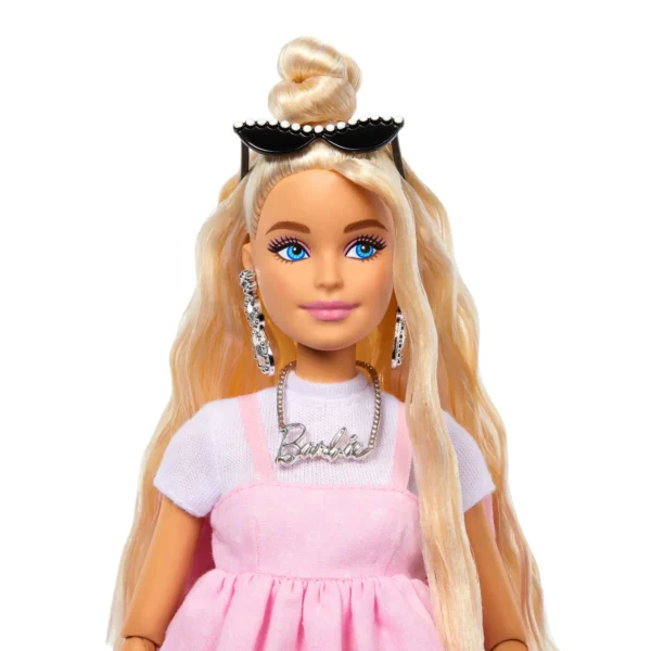 Barbie Deluxe Style Doll #3 in Pastel Pink Barbiecore Dress HYV27 - Image 3