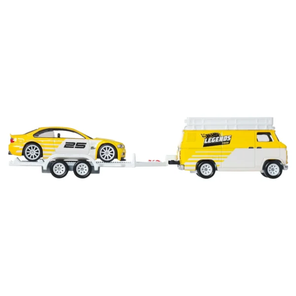 Hot Wheels Legends Tour Team Transport 2-Pack Hauler & Car JFM93 - Image 4