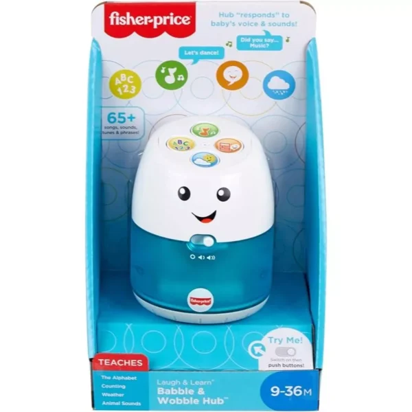 Fisher-Price Laugh And Learn Babble And Wobble Hub GJW61 - Image 2
