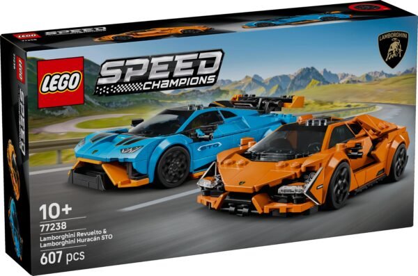 LEGO SPEED CHAMPIONS LAMBORGHINI REVUELTO & HURACN STO (77238)