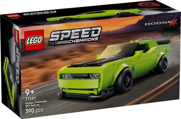 LEGO SPEED CHAMPIONS DODGE CHALLENGER SRT HELLCAT SPORTS CAR (77237)