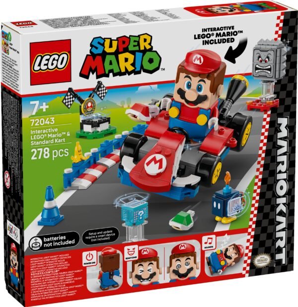 LEGO SUPER MARIO KART INTERACTIVE LEGO MARIO (72043)