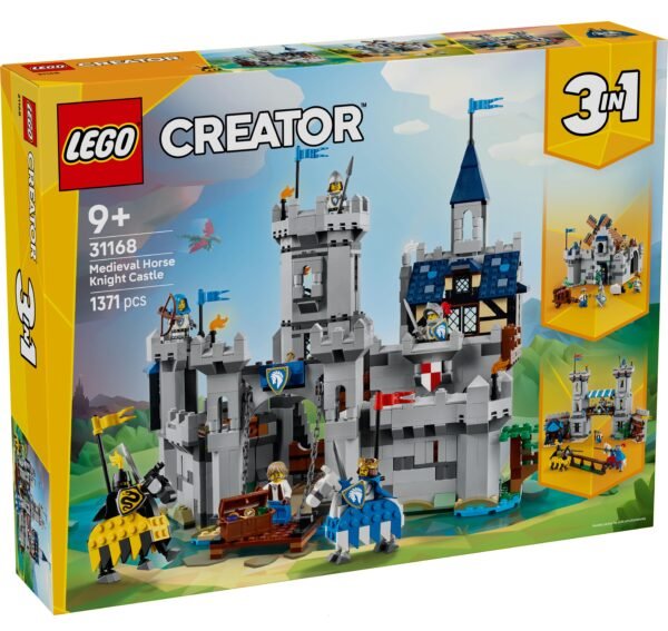 LEGO CREATOR MEDIEVAL HORSE KNIGHT CASTLE (31168)