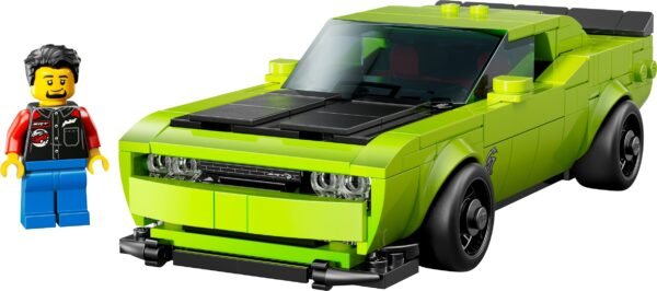 LEGO SPEED CHAMPIONS DODGE CHALLENGER SRT HELLCAT SPORTS CAR (77237) - Image 2