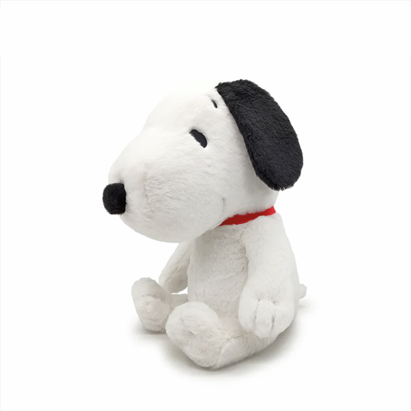 Peanuts 15" Sitting Fluffy Snoopy Plush