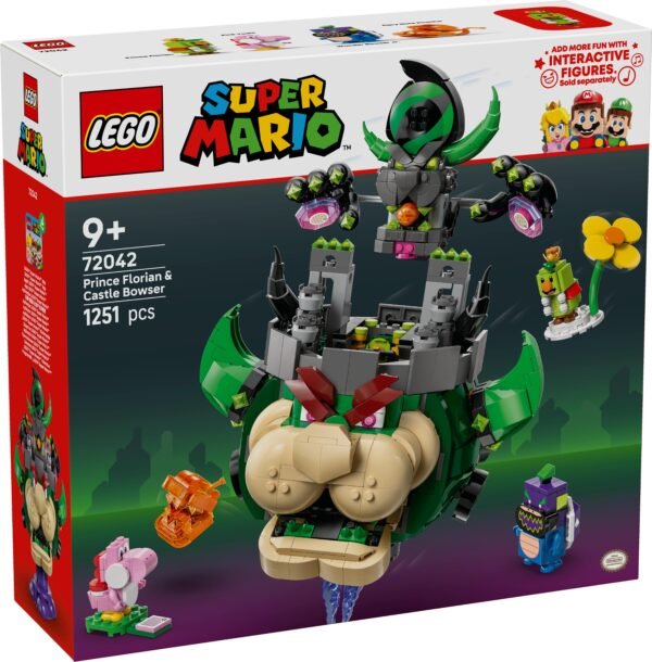 LEGO SUPER MARIO PRINCE FLORIAN & CASTLE BOWSER (72042)