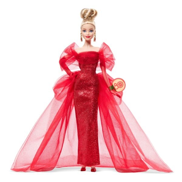 Barbie Signature Collectible Blonde Doll For Mattel 80th Anniversary JBJ17
