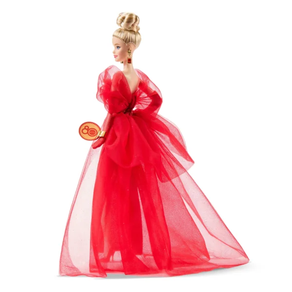 Barbie Signature Collectible Blonde Doll For Mattel 80th Anniversary JBJ17 - Image 2