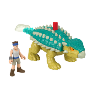 Imaginext Jurassic World Bumpy & Ben Dinosaur Toy Set For Preschool Kids, 2 Pieces HVY19