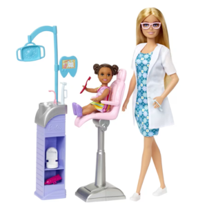 Barbie Careers Dentist Doll And Playset With Accessories, Barbie Toys HKT69