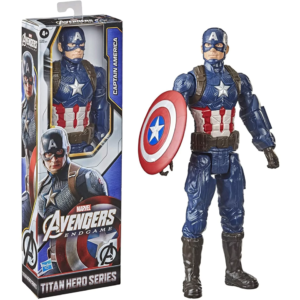 Marvel Avengers Titan Hero Series Collectible 12-Inch Captain America Action Figure F1342