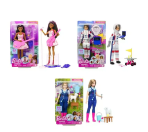 Barbie 65th Anniversary Careers Doll with 10 Accessories - Assorted