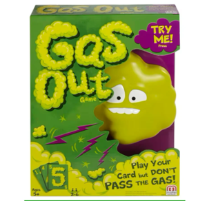 Gas Out Kids Game For Family Night With Hilarious Electronic Fart Sounds From A Plastic Gas Cloud DHW40
