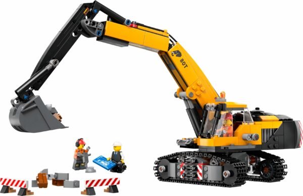 LEGO CITY YELLOW CONSTRUCTION EXCAVATOR (60420) - Image 2
