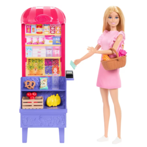 Barbie And Teresa Recipe For Friendship Malibu At The Market Doll & Playset With 11 Accessories JCT05
