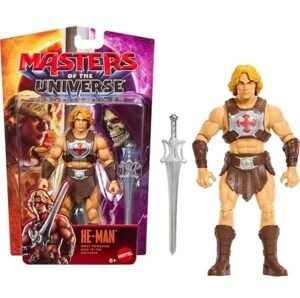 Masters Of The Universe 2026 Movie He-Man 5.5 Inch Action Figure Hero Toy & Power Sword, Galitzine JKH89