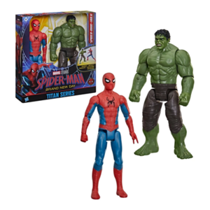 Marvel Spider-Man: Brand New Day Titan Series Spider-Man, Hulk, Action Figure 2-Pack