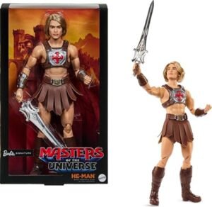 Barbie Signature Ken He-Man Collectible Doll in MOTU Movie Fashions JJY03