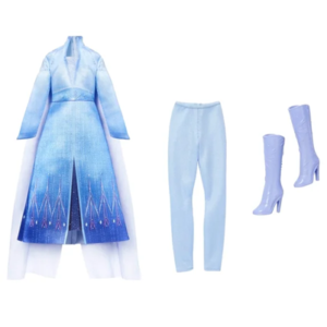 Disney Frozen Enchanted Stories Elsa Clothing, Woodland Fashion & Accessory, Inspired By Movie JGG43
