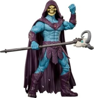 Masters Of The Universe 2026 Movie Skeletor 5.5 Inch Action Figure Villain Toy, Havoc Staff JKH92