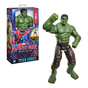 Marvel Spider-Man: Brand New Day Titan Series Hulk, 11.7"" Action Figure