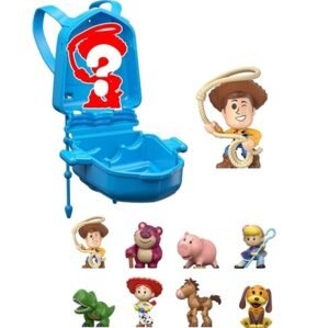 Disney And Pixar Toy Story 5 Small Stars Mini Figures, Movie Toys in Accessory Backpack JKV59